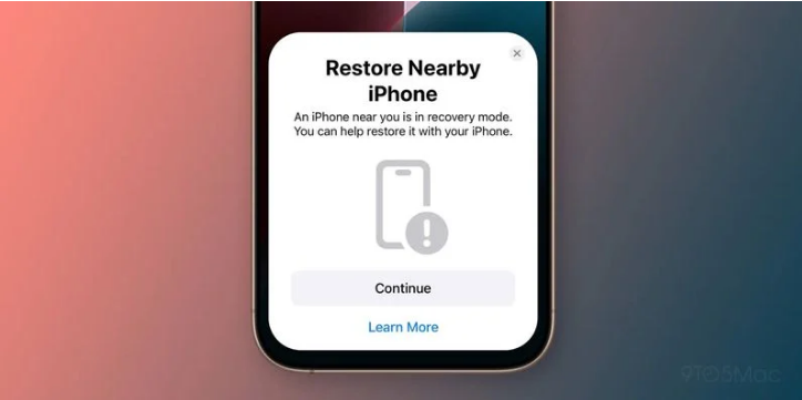 千家镇苹果手机维修分享iOS 18无线恢复功能可用另一部iPhone恢复变砖的iPhone 16 
